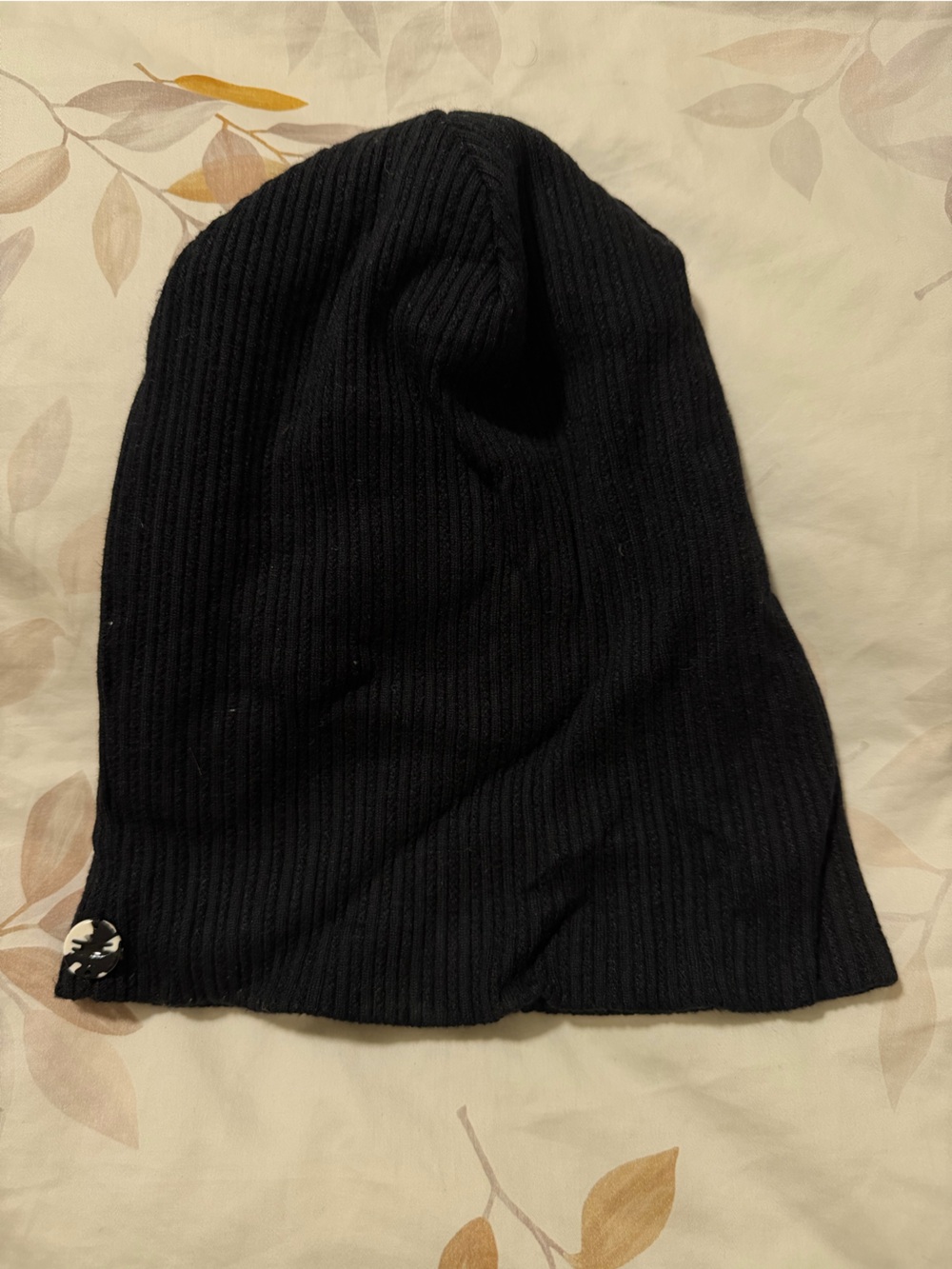 TAL NY NWOT thin ribbed black beanie